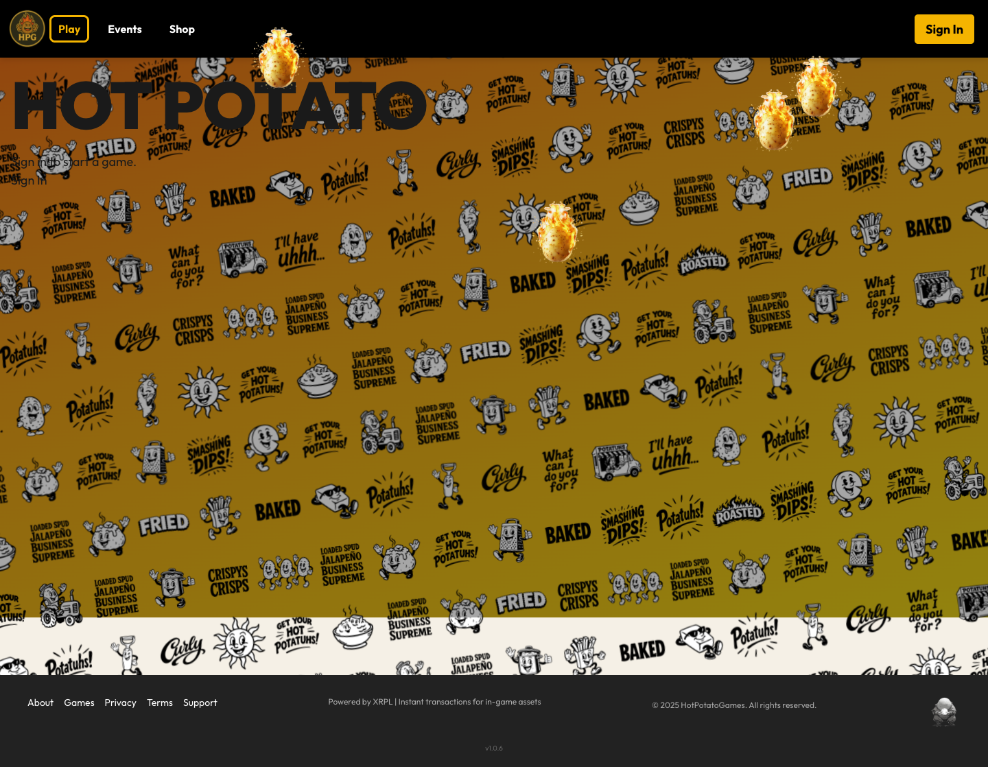hot-potato.png — The Games Need a Theory of Themselves