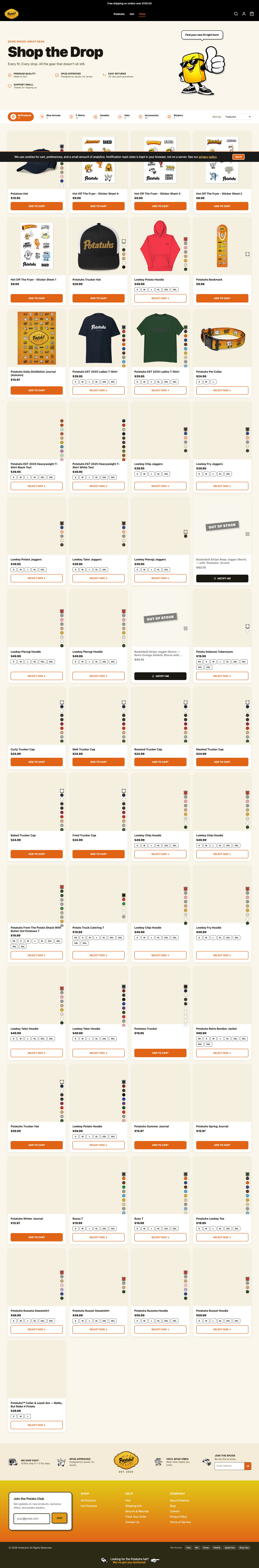 all-products.png — The Checkout Works. The Funnel Around It Is Thin.